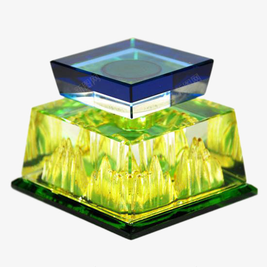 方形黄色香水png免抠素材_新图网 https://ixintu.com 产品实物 方形 柠檬黄 车载香水