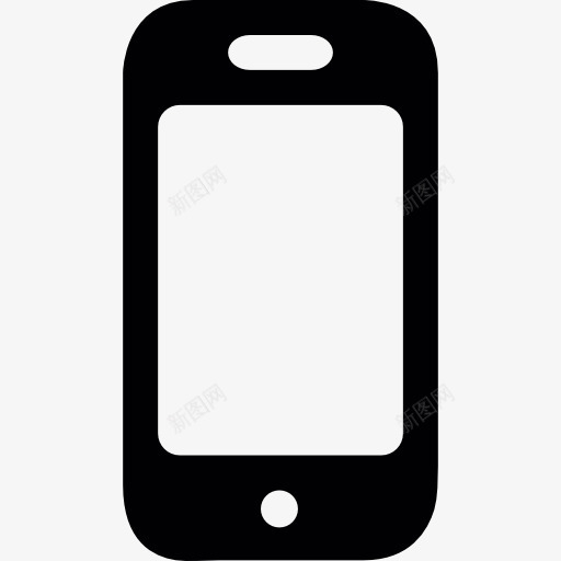 现代智能手机图标png_新图网 https://ixintu.com 工具和器具 手机 数码 电子 电话 触觉