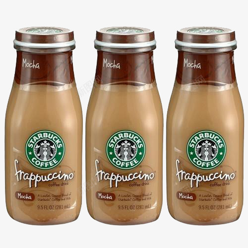 frappuccino美国饮料png免抠素材_新图网 https://ixintu.com 产品实物 瓶装 美国进口 饮料