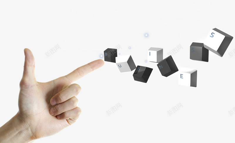 手指指着的键帽png免抠素材_新图网 https://ixintu.com 手 手指 按键 键帽 键盘按键