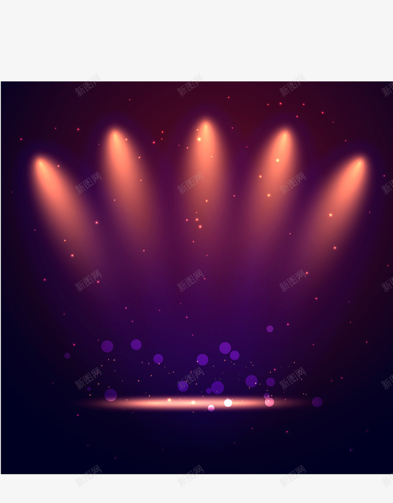 灯光效果背景png免抠素材_新图网 https://ixintu.com 光效 效果 灯光 背景