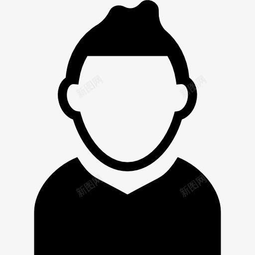 男青年头像图标png_新图网 https://ixintu.com 人 头像 男人 男性 男性形象 简介阿凡达 轮廓