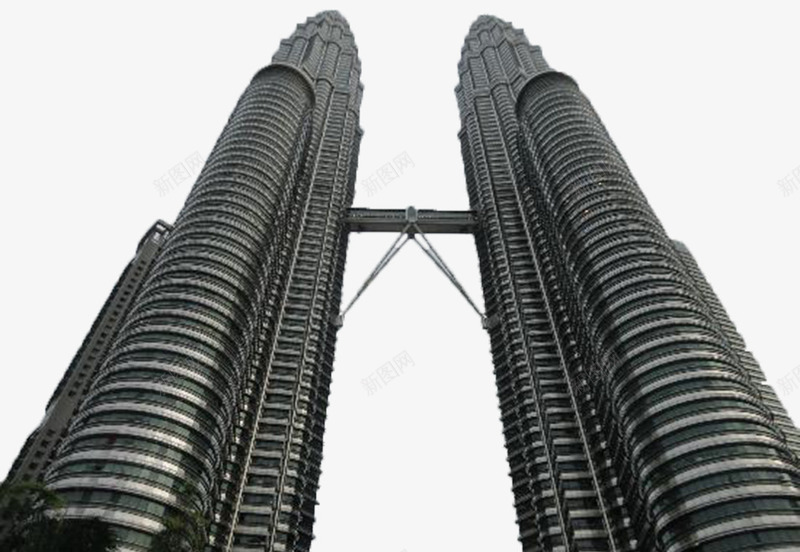 双子塔房子png免抠素材_新图网 https://ixintu.com 双子塔 建筑 房子 现代