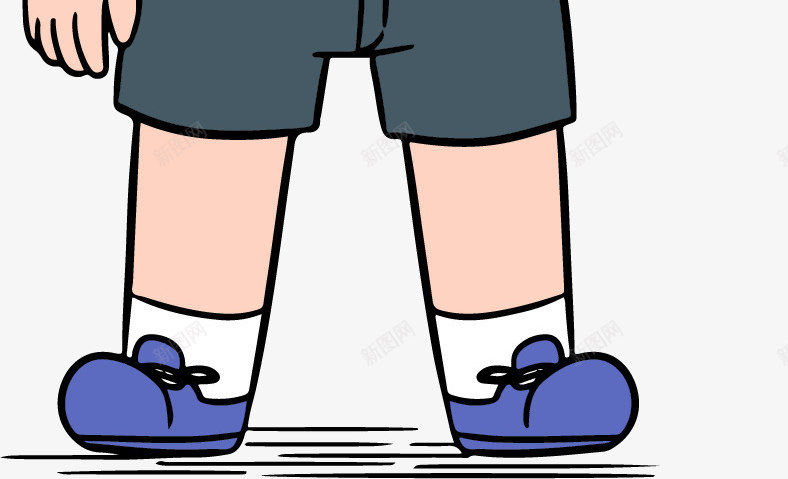 高兴的小男孩矢量图ai免抠素材_新图网 https://ixintu.com 伸手指 卡通手绘 学生 孩子 微笑 水彩 男孩 矢量图