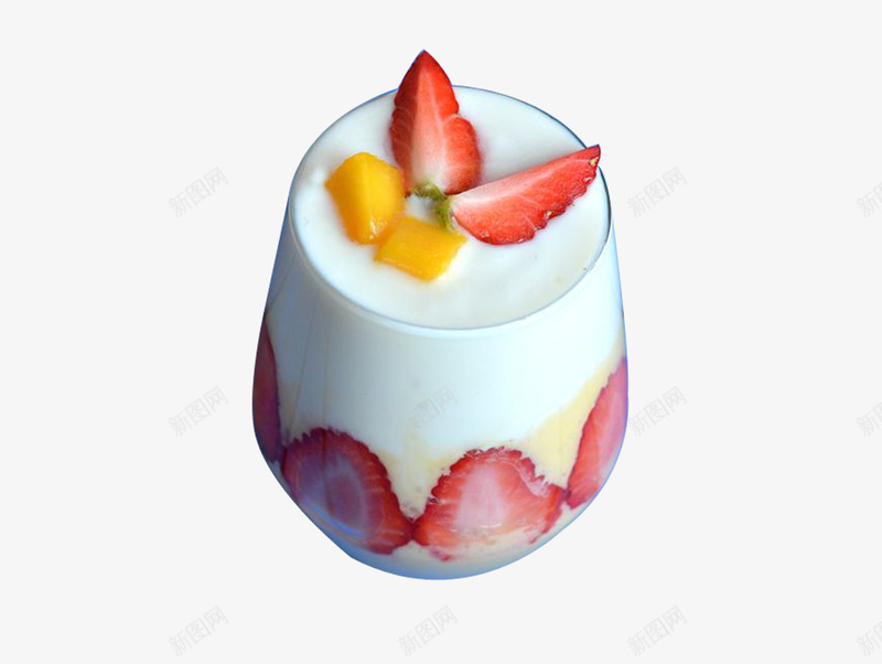 草莓思慕雪png免抠素材_新图网 https://ixintu.com 产品实物 夏日 思慕雪 清凉 聚会 芒果 草莓