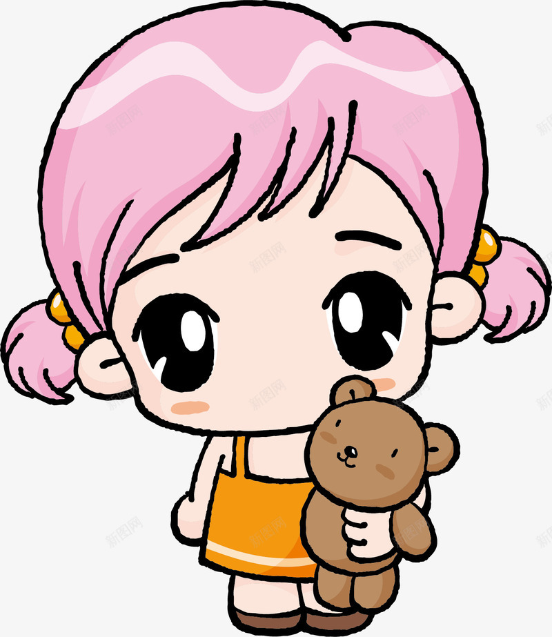 儿童宝宝png免抠素材_新图网 https://ixintu.com 儿童宝宝 卡通人物 卡通小孩 卡通画 大眼娃娃 宝贝 小孩 手绘