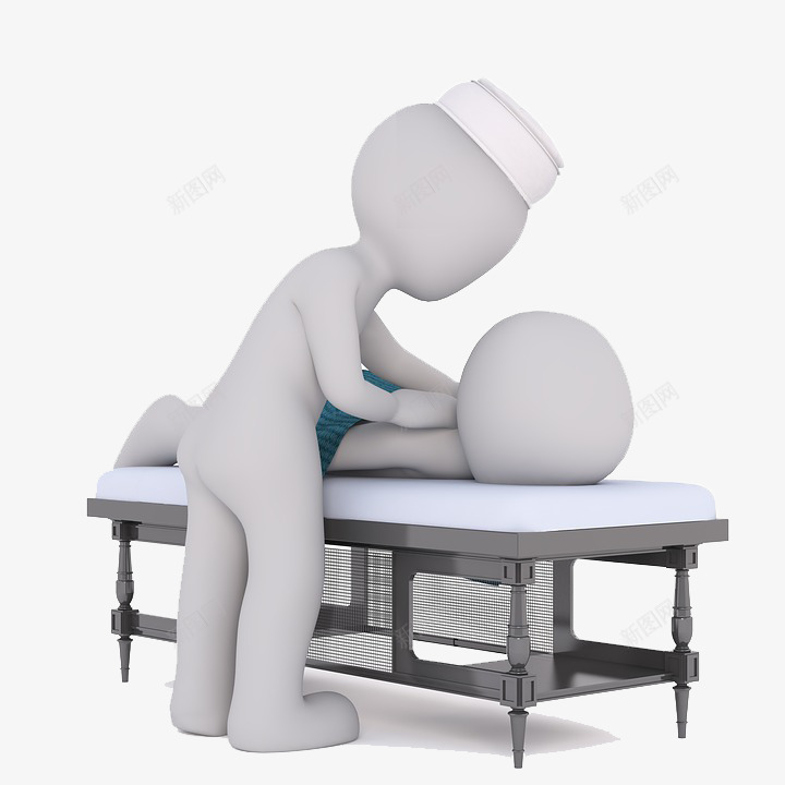 按摩师png免抠素材_新图网 https://ixintu.com 医院 按摩 按摩素材 治疗