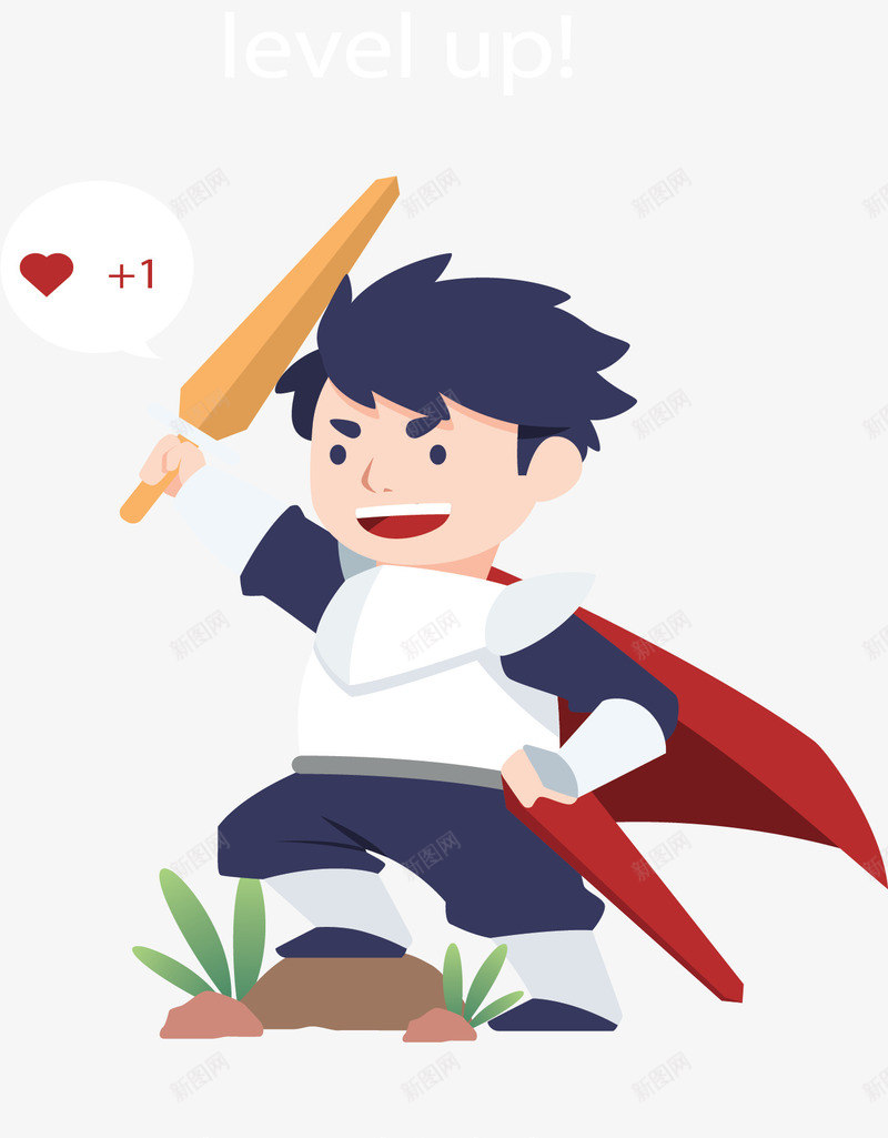 勇猛的骑士生日卡矢量图ai免抠素材_新图网 https://ixintu.com 勇猛骑士 圣骑士 生日卡 生日快乐 生日祝福 矢量png 矢量图 骑士