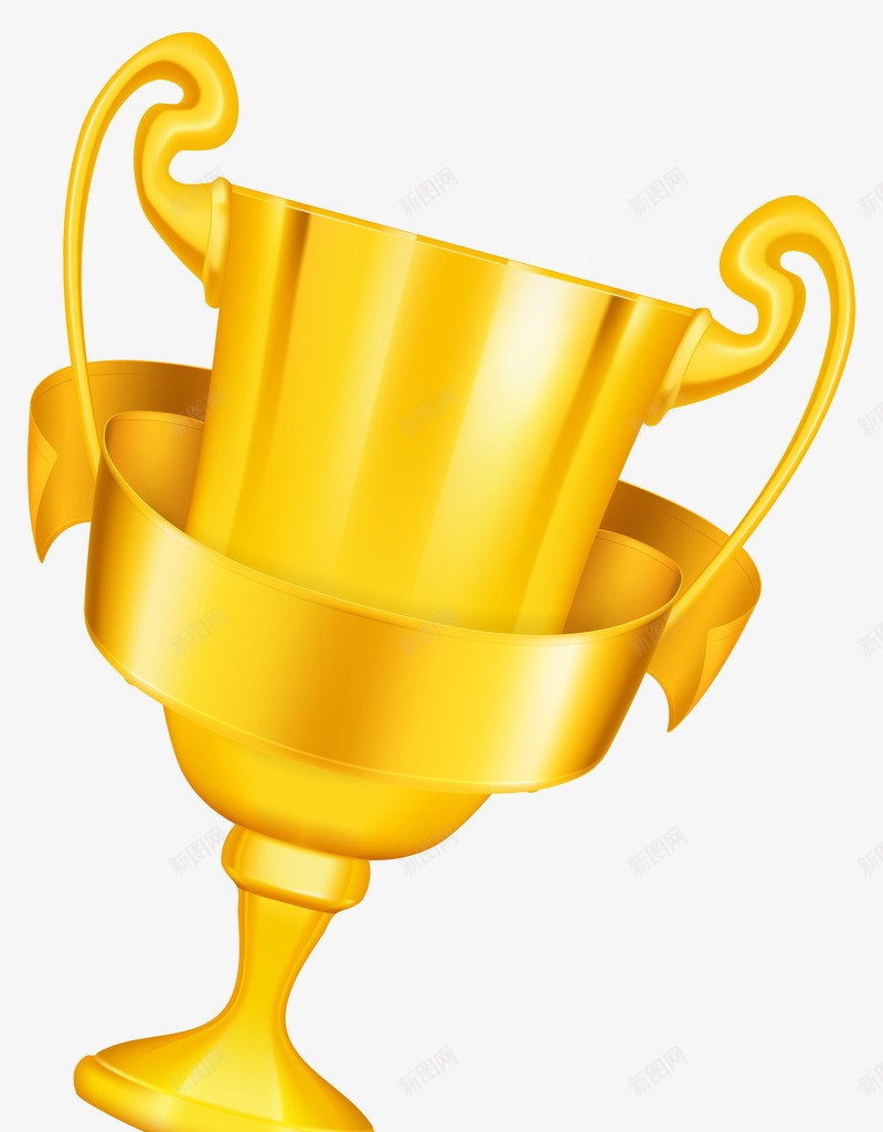 奖杯金杯卡通手绘png免抠素材_新图网 https://ixintu.com 卡通手绘 商业 奖杯 奖杯PNG 获奖 金杯