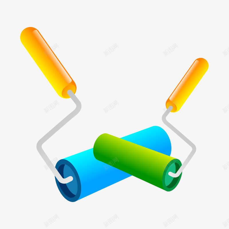 刷漆png免抠素材_新图网 https://ixintu.com 刷子 刷漆 毛刷 油漆 滚漆 环保漆 粉刷 装修 装修工具 颜料
