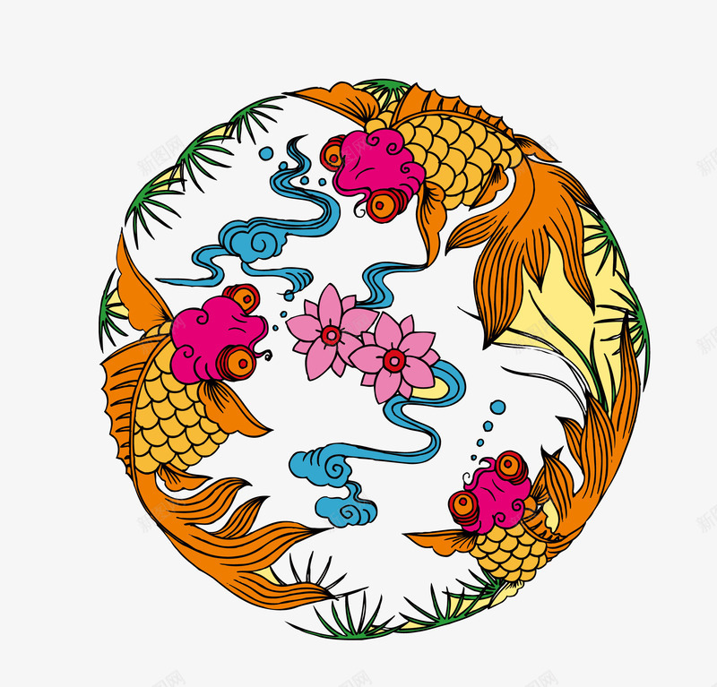 窗纸剪纸png免抠素材_新图网 https://ixintu.com 中国风 传统花纹 古典 古典花纹 花边 边框 边角