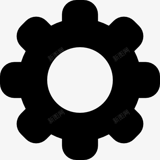 齿轮图标png_新图网 https://ixintu.com 界面 符号 设置 车轮 轮 通用图标 齿轮