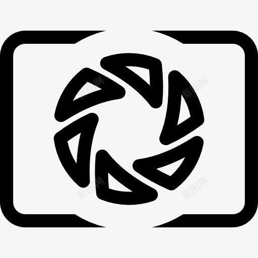 隔膜的照相机图标png_新图网 https://ixintu.com 图片图标 孔径 工具 工具和用具 照片 符号 膜片