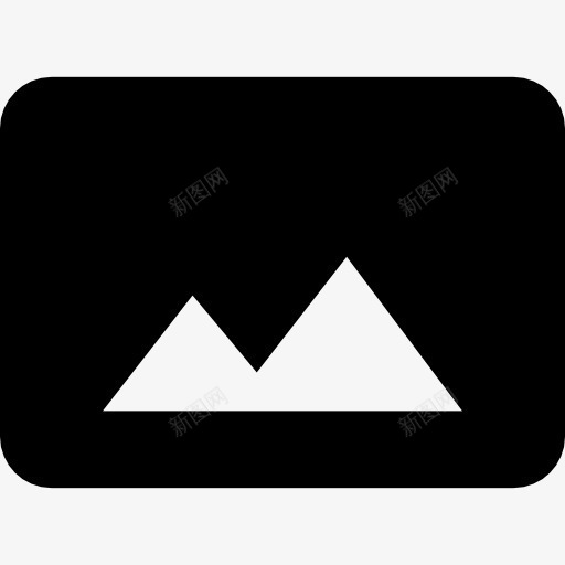 全景山摄影图标png_新图网 https://ixintu.com 全景 宽屏 摄影 照片山 艺术