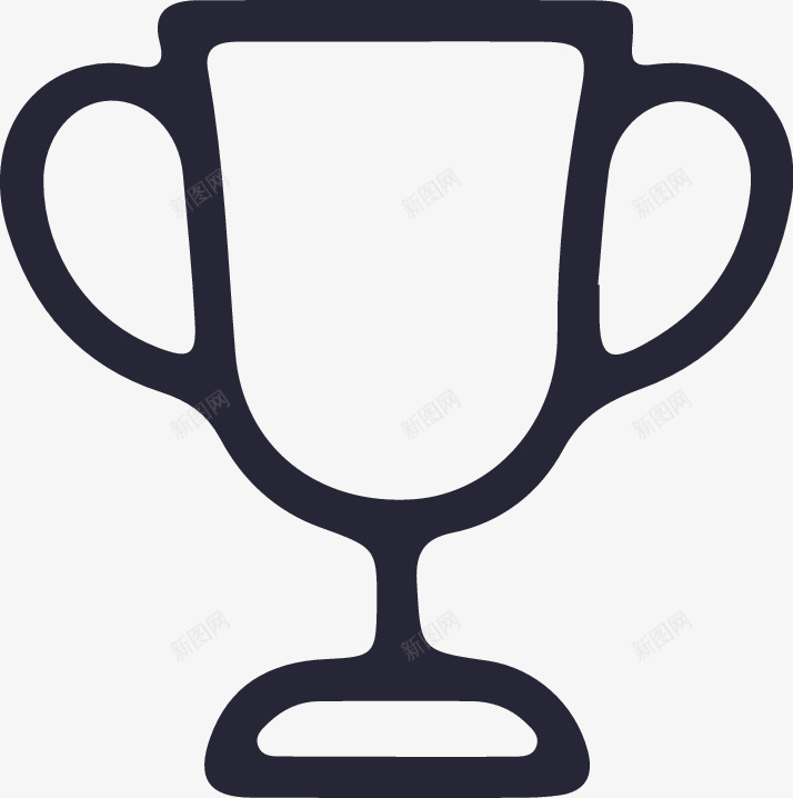 奖杯矢量图图标eps_新图网 https://ixintu.com 奖杯 矢量图