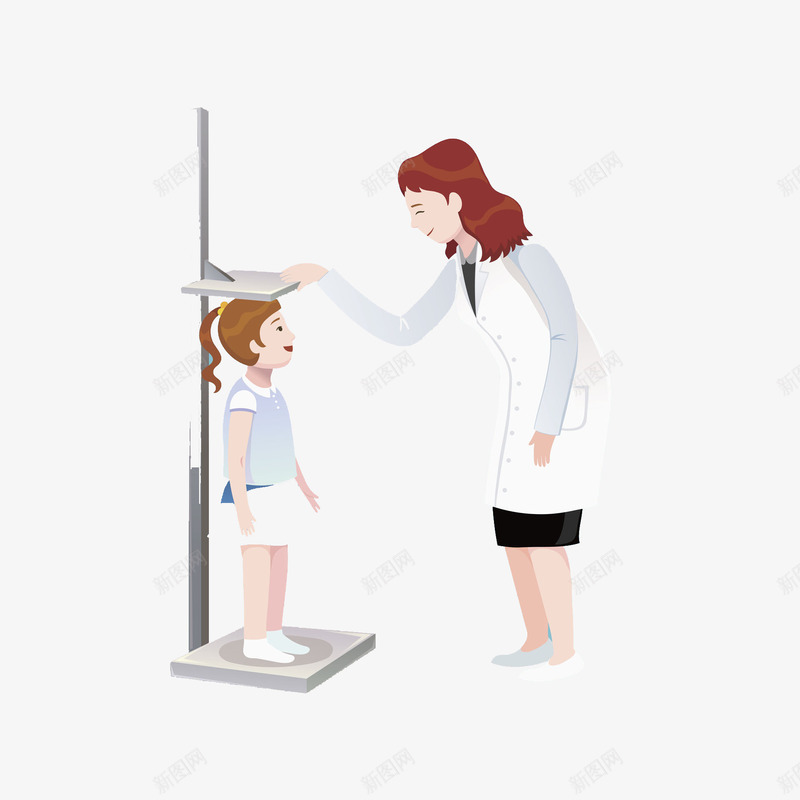 孩子医生png免抠素材_新图网 https://ixintu.com 卡通人物 卡通手绘 孩子医生 水彩画 肖像画 装饰图案
