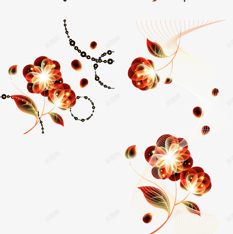莲花装饰花纹矢量图ai免抠素材_新图网 https://ixintu.com 矢量素材 矢量花纹 花纹 莲花 装饰矢量 矢量图