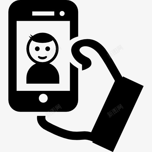 自拍一个男孩的手机屏幕上他的手图标png_新图网 https://ixintu.com 一方面 图标 孩子 屏幕上 手机 拿着 男 男孩 自拍