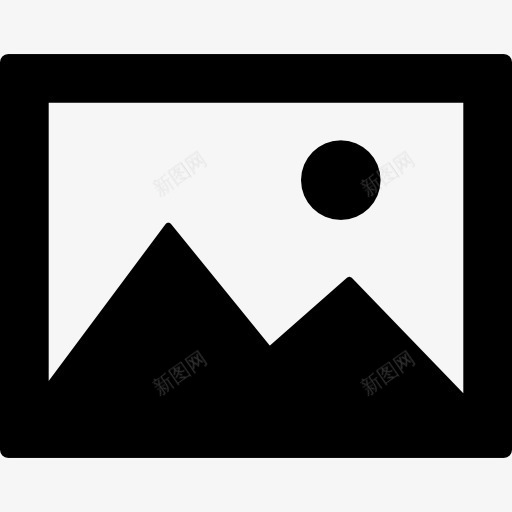 框架的景观图标png_新图网 https://ixintu.com 图片 太阳图像 山 摄影 照片 自然