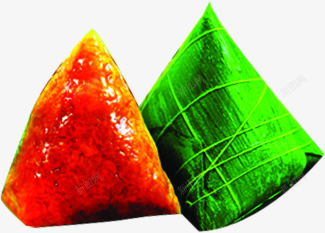 绿色天然粽子食物png免抠素材_新图网 https://ixintu.com 天然 粽子 绿色 食物