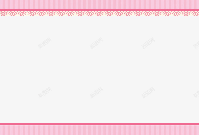 红色蕾丝边psd免抠素材_新图网 https://ixintu.com 剪纸 花纹 花边 蕾丝边