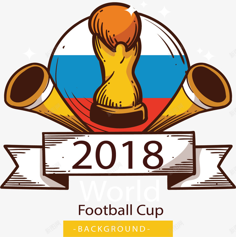 世界杯奖杯卡通图标png_新图网 https://ixintu.com 2018 世界杯 奖杯 比赛 足球 足球运动员