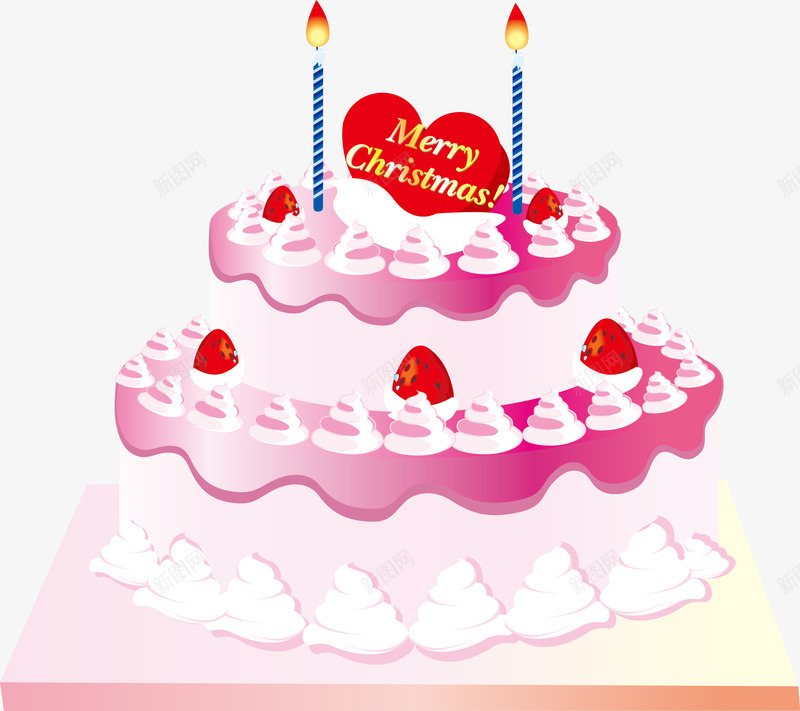 定制生日蛋糕矢量图ai免抠素材_新图网 https://ixintu.com 加工定制 定制 生日 生日蛋糕 蛋糕 矢量图