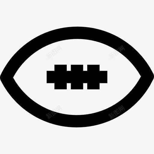 美国足球图标png_新图网 https://ixintu.com 体育比赛 球 美国 设备 齿轮