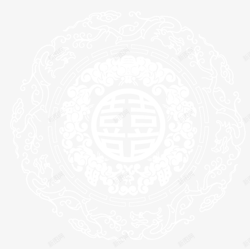白色中国风喜字剪纸花纹装饰图案png免抠素材_新图网 https://ixintu.com 中国风 免抠PNG 剪纸 喜字 白色 花纹 装饰图案