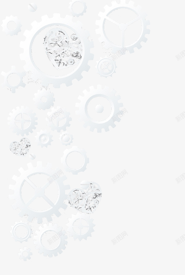 立体齿轮图案png免抠素材_新图网 https://ixintu.com 图形素材 图案 立体齿轮