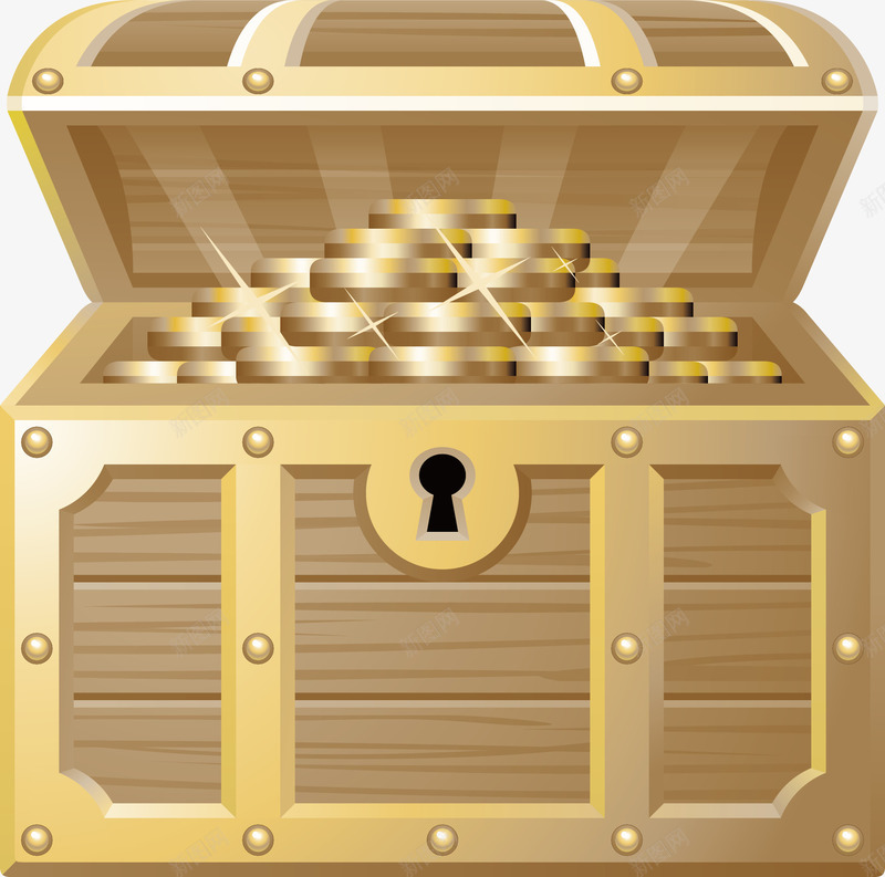 箱子金融商务图标矢量图ai_新图网 https://ixintu.com 互联网图标 商务金融图标 彩色金融图标 金融 金融商务图标 金融图标线性 钱箱子 矢量图
