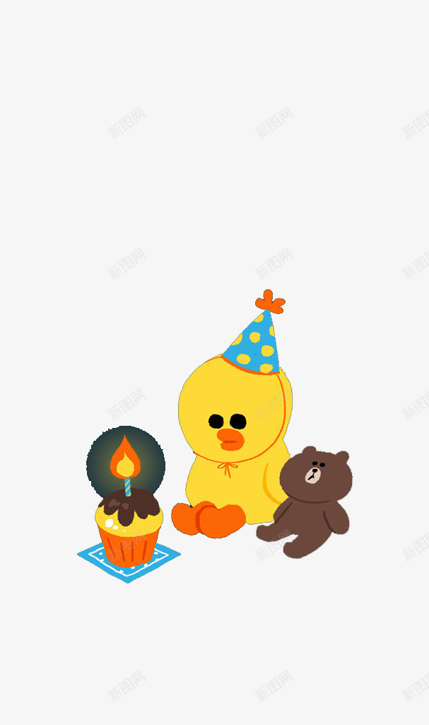 扁平化小黄鸭png免抠素材_新图网 https://ixintu.com H5页面素材 卡通 可爱小鸭子 小黄鸭 扁平化 扁平素材 电商卡通 网页设计卡通 过生日