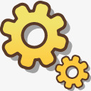 创意卡通扁平风格齿轮造型png免抠素材_新图网 https://ixintu.com 创意 卡通 扁平 造型 风格 齿轮