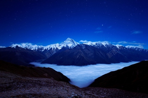 美丽的雪山jpg_新图网 https://ixintu.com 雪山
