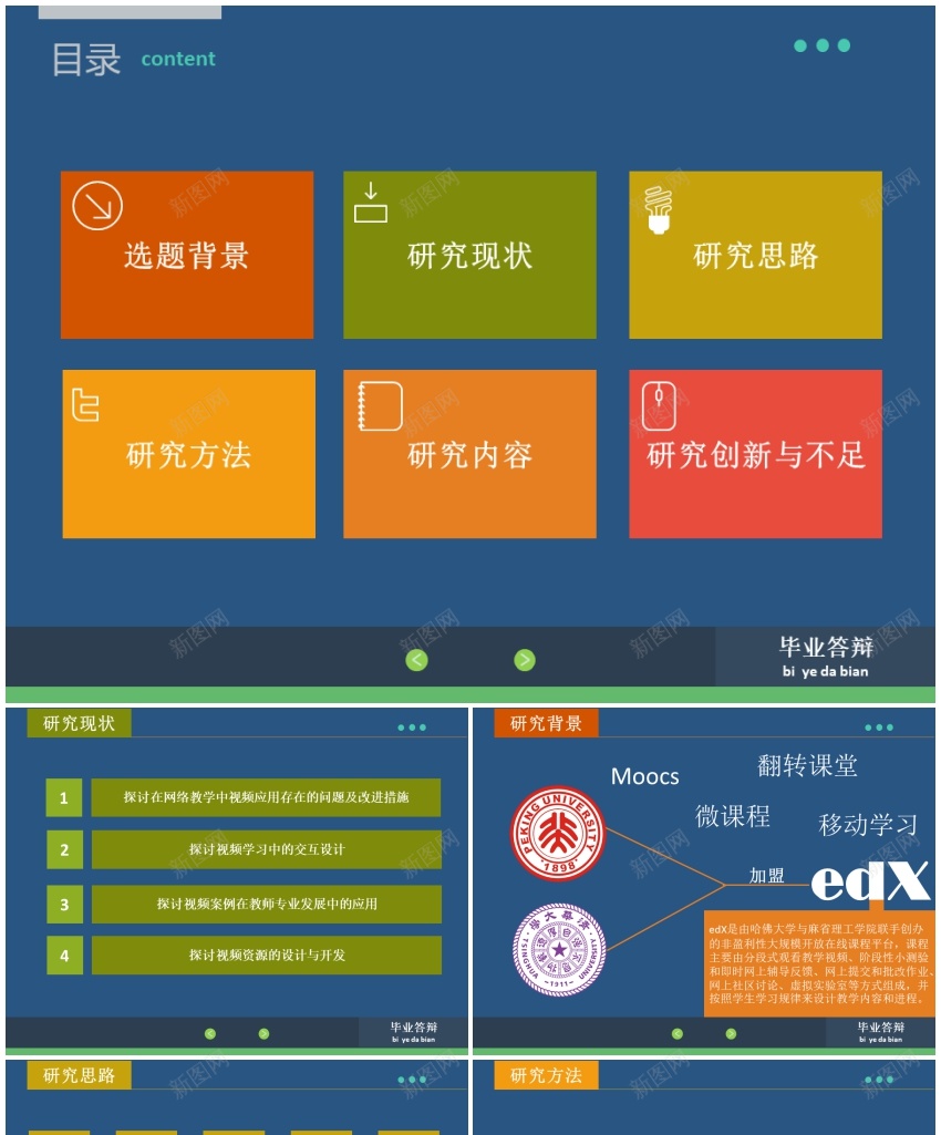 答辩86PPT模板_新图网 https://ixintu.com 答辩