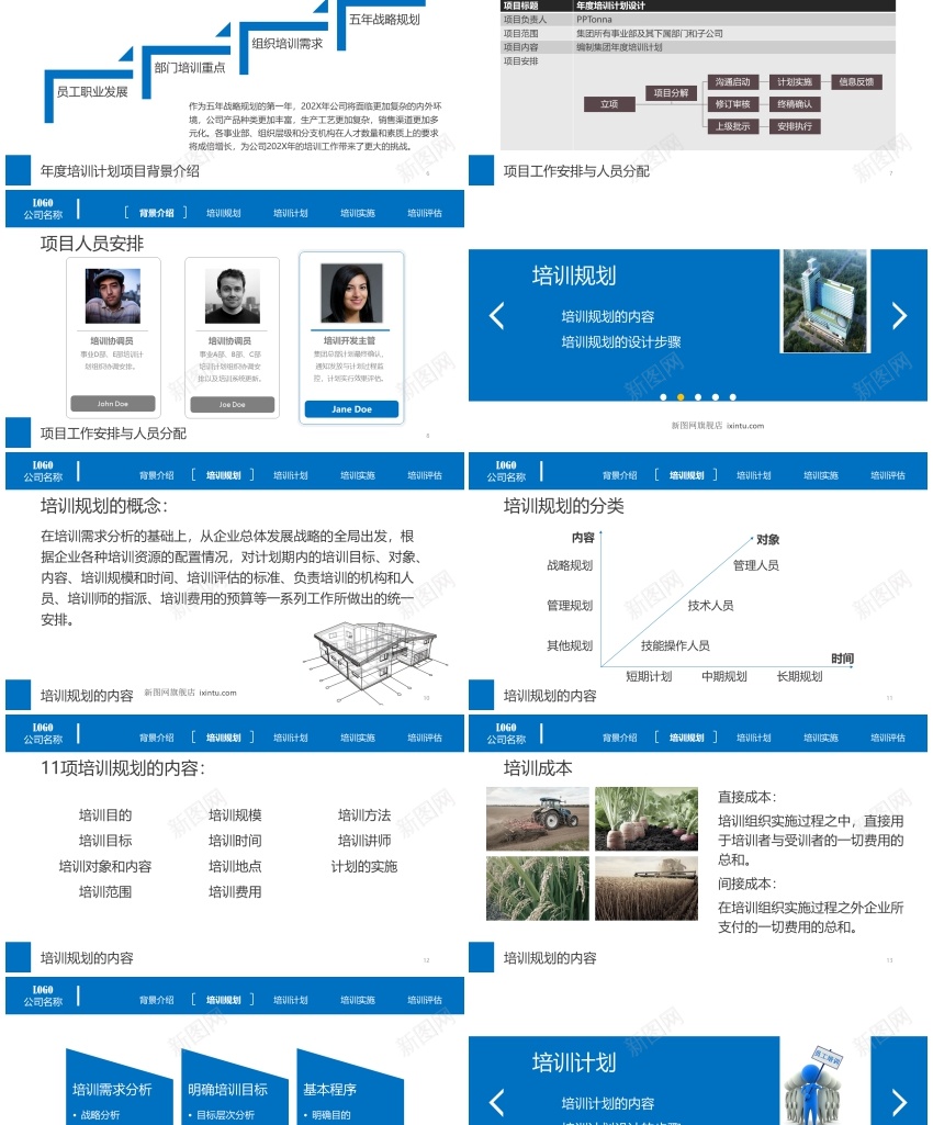 培训模板(2)PPT模板_新图网 https://ixintu.com 培训 模板