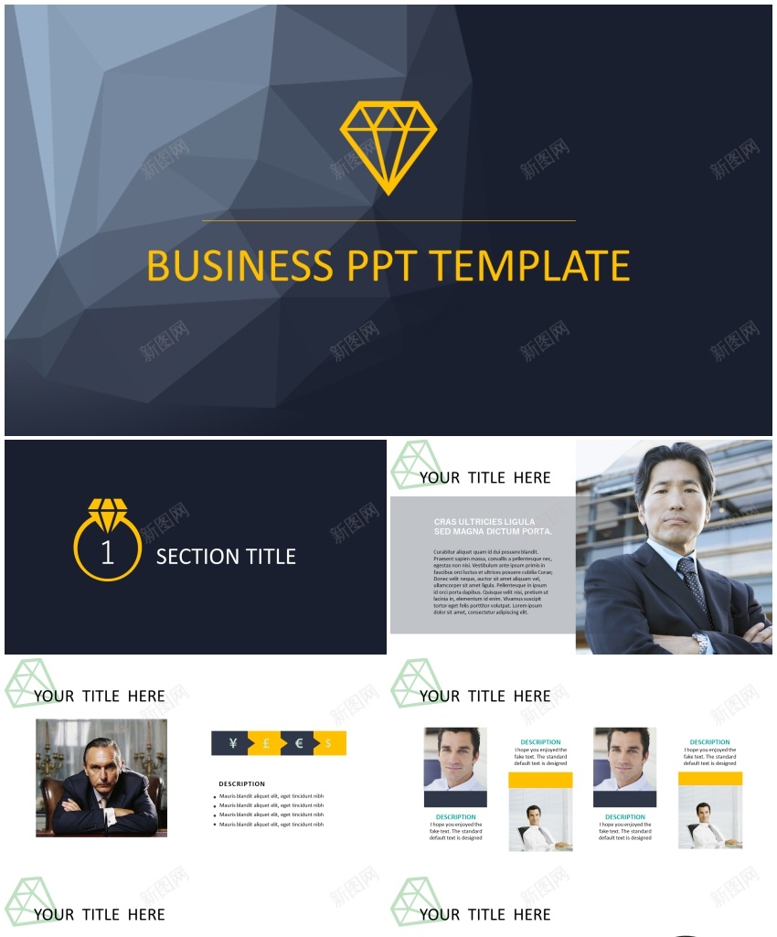 静态商务PPT(3)PPT模板_新图网 https://ixintu.com 商务 静态