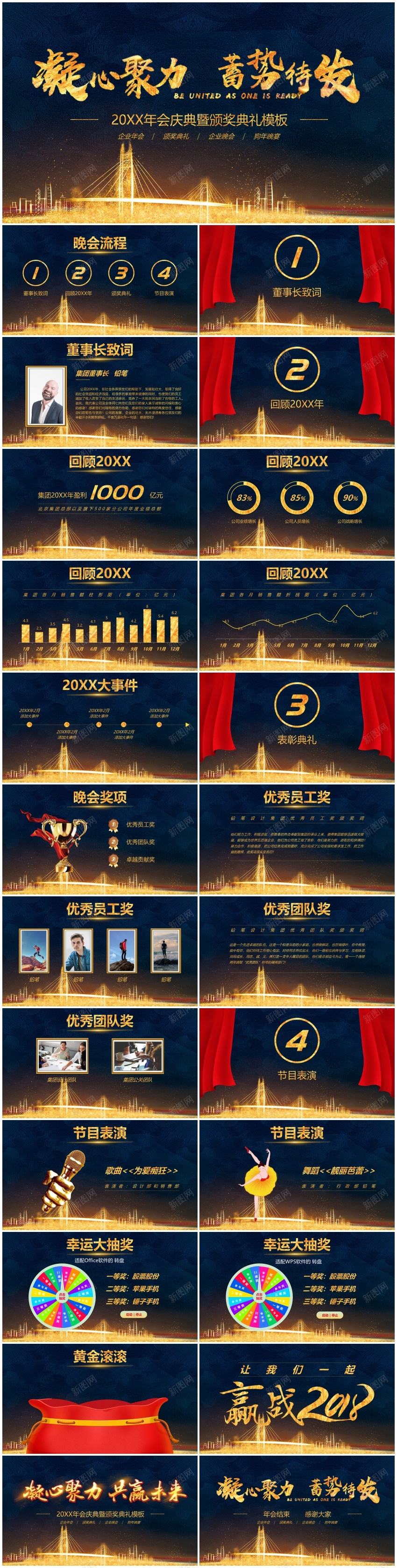 年会庆典颁奖典礼ppt(15)PPT文档_新图网 https://ixintu.com 年会 庆典 颁奖典礼