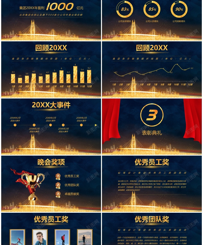 年会庆典颁奖典礼ppt(15)PPT模板_新图网 https://ixintu.com 年会 庆典 颁奖典礼