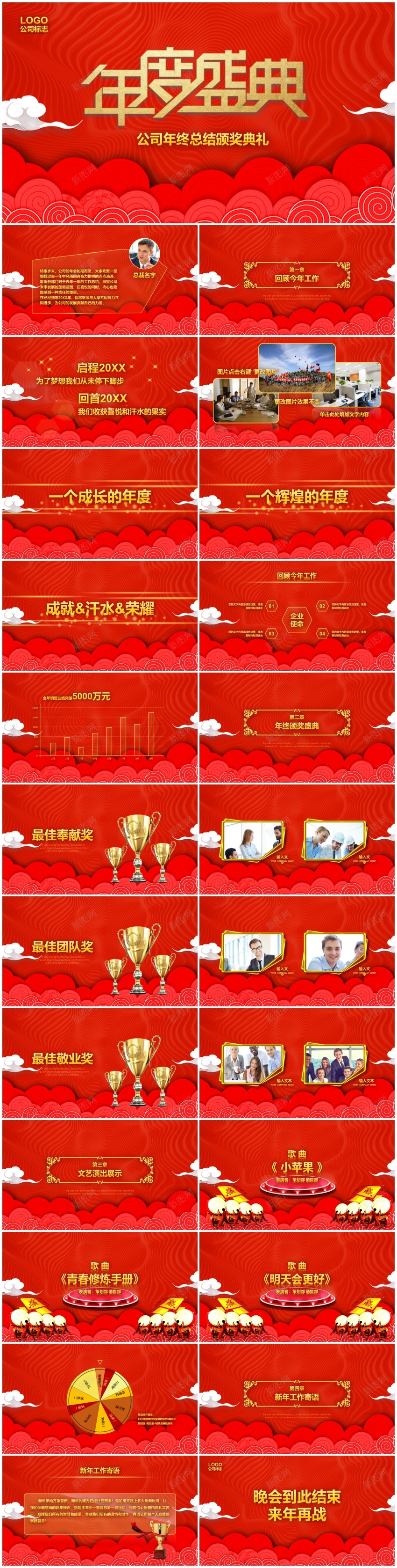 年会庆典颁奖典礼ppt36PPT文档_新图网 https://ixintu.com 年会 庆典 颁奖典礼