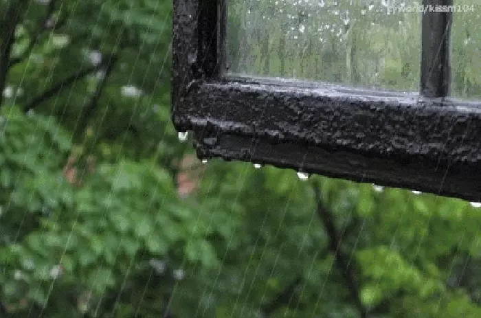 窗台的雨唯美gif动态图采集数约15100个左右的图标
