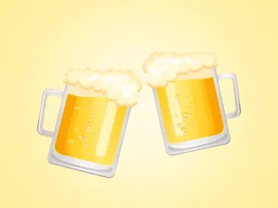 啤酒礼物个人作品gif免抠素材_新图网 https://ixintu.com 个人作品 啤酒 啤酒碰杯 礼物