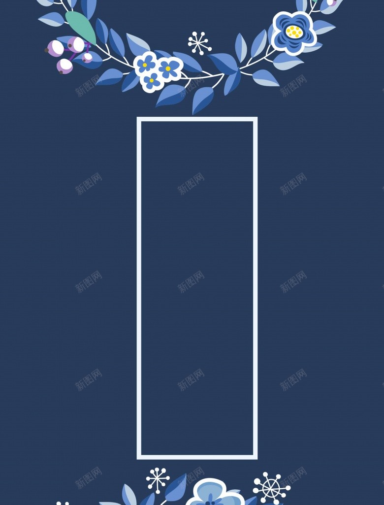 矢量民族风古典花艺花环ai设计背景_新图网 https://ixintu.com 矢量 民族 古典 花艺 花环