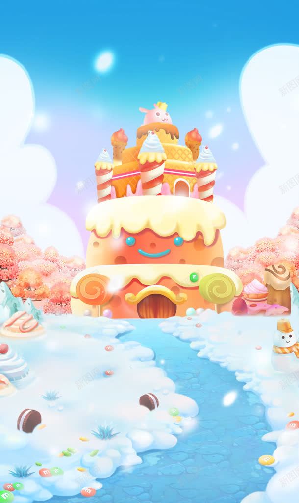 蛋糕糖果游戏jpg设计背景_新图网 https://ixintu.com 图片 游戏 糖果 蛋糕