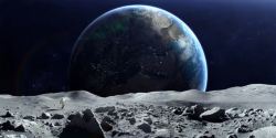 星球探险月球探险失重星球高清图片