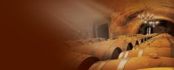 酒窖葡萄酒展架红酒背景高清图片