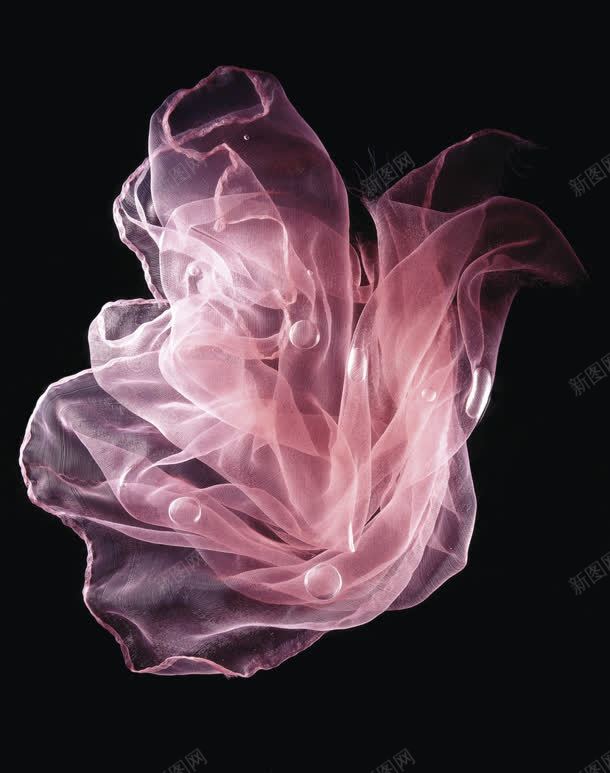 粉色半透明丝带丝巾jpg设计背景_新图网 https://ixintu.com 丝巾 丝带 粉色 透明