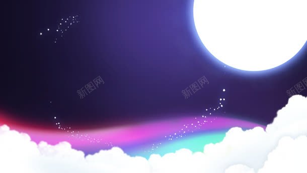 神秘紫色星空白云jpg设计背景_新图网 https://ixintu.com 星空 星空紫 白云 神秘 紫色