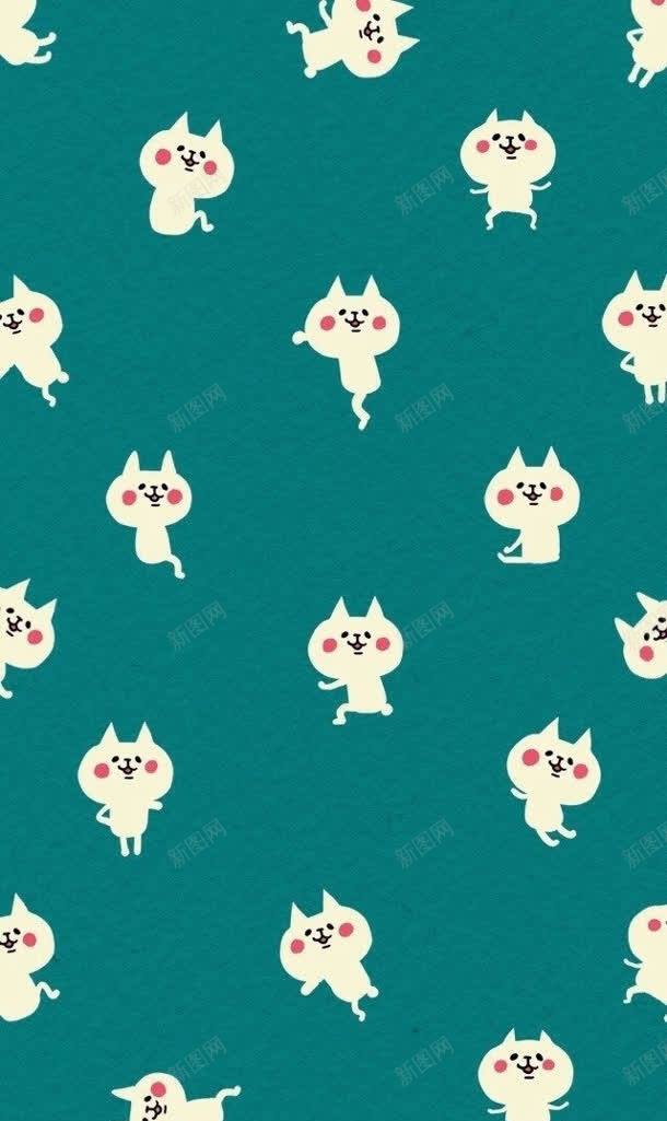 绿色卡通背景可爱小猫背景图片免费下载 素材7nykkjgkw 新图网 绿色卡通背景可爱小猫背景图片免费下载 素材7nykkjgkw 新图网