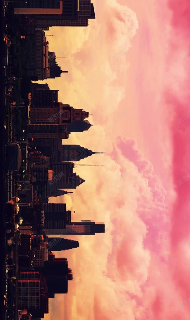 红色天空渲染繁华城市建筑合成摄影jpg_新图网 https://ixintu.com 合成 城市 天空 建筑 摄影 渲染 繁华 红色